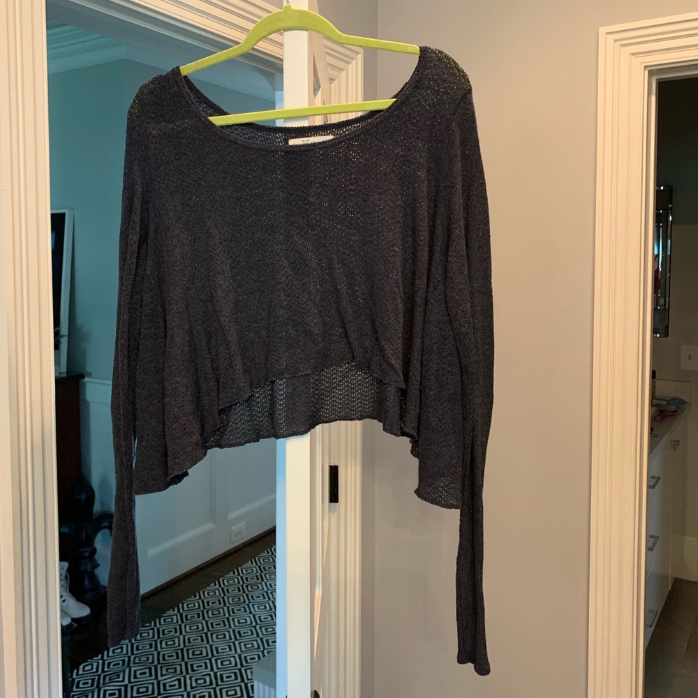 Abercrombie cropped sweater